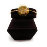 Diamond Bracelet for Female With Allah Name in Yellow Gold - Image 2