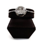 Diamond Bracelet for Female With Allah Name in White Gold - Image 2