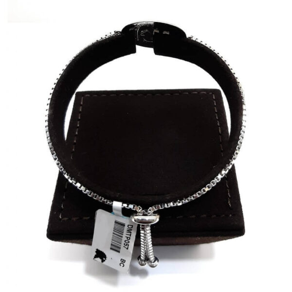Diamond Bracelet for Female With Allah Name in White Gold - Image 3